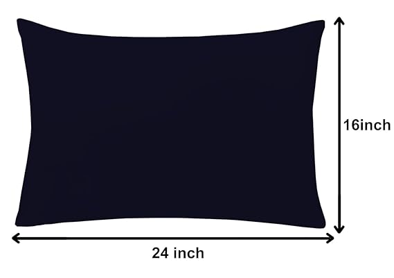 Luxurious 2 Piece Microfiber Pillow Filler - 16X24 Inch