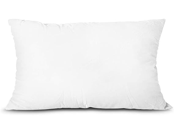 Luxurious 2 Piece Microfiber Pillow Filler - 16X24 Inch